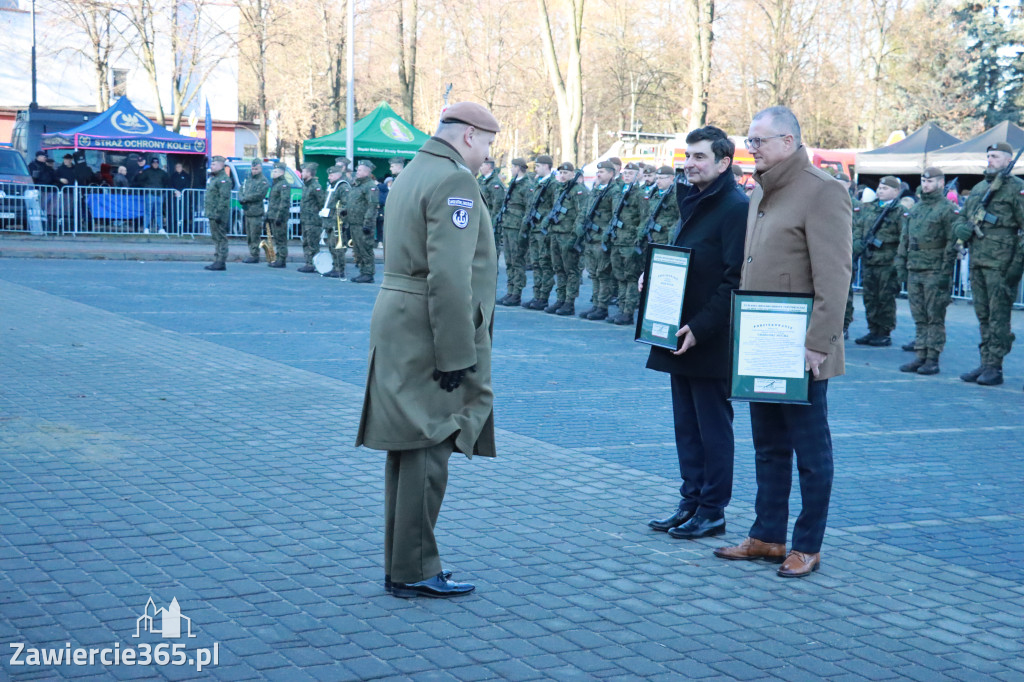 Fotorelacja: Uroczysta Przysięga Wojskowa Żołnierzy 13 Śląskiej Brygady Obrony Terytorialnej