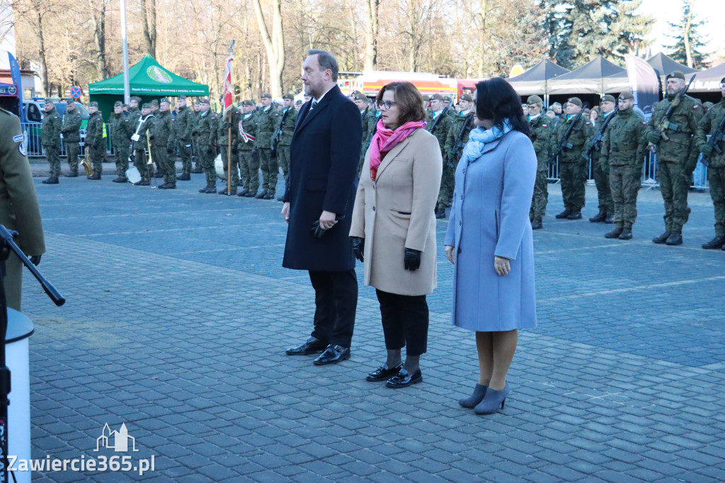 Fotorelacja: Uroczysta Przysięga Wojskowa Żołnierzy 13 Śląskiej Brygady Obrony Terytorialnej