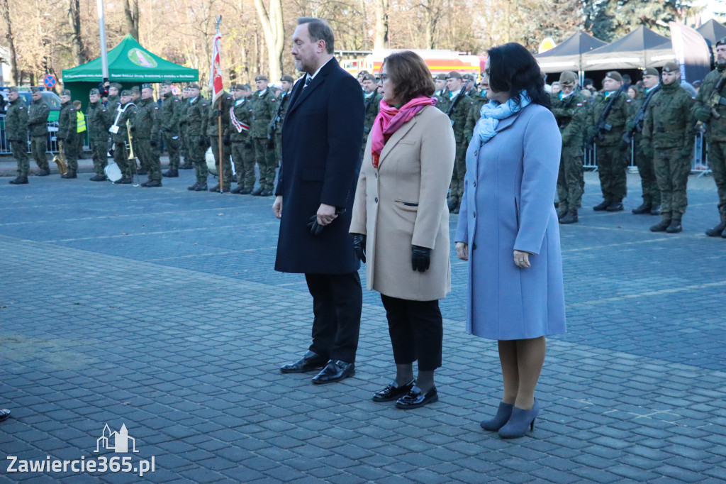 Fotorelacja: Uroczysta Przysięga Wojskowa Żołnierzy 13 Śląskiej Brygady Obrony Terytorialnej