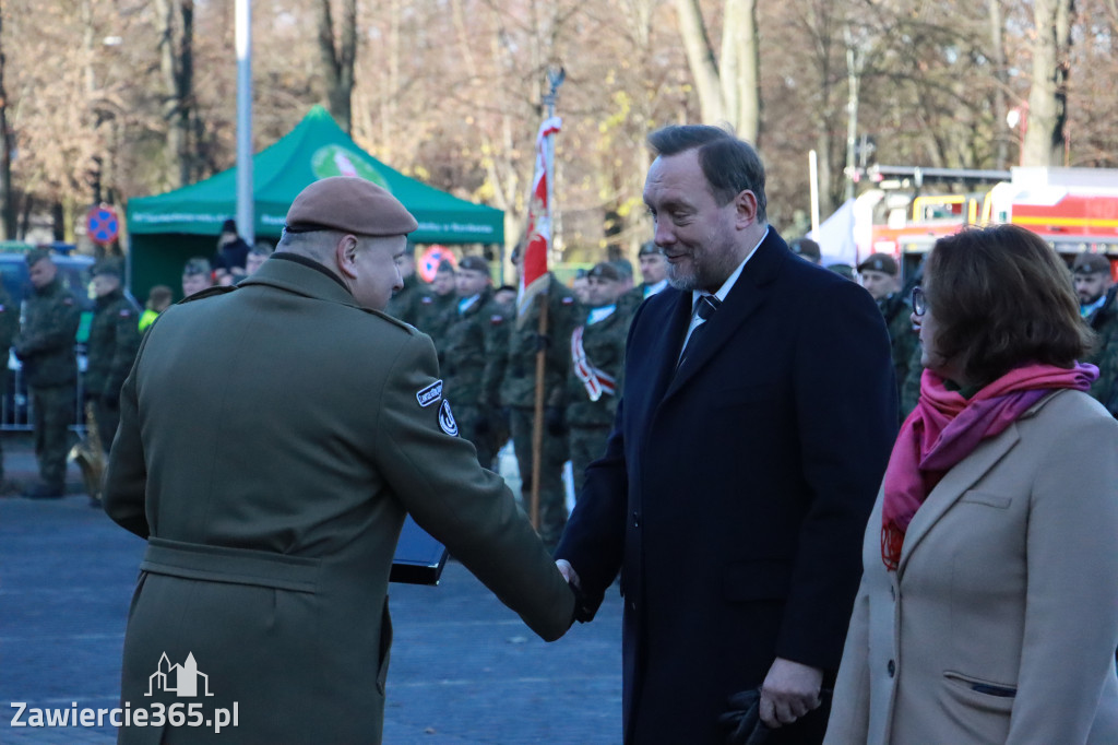 Fotorelacja: Uroczysta Przysięga Wojskowa Żołnierzy 13 Śląskiej Brygady Obrony Terytorialnej