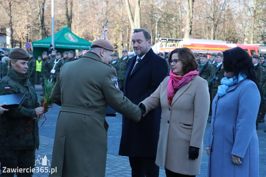 Fotorelacja: Uroczysta Przysięga Wojskowa Żołnierzy 13 Śląskiej Brygady Obrony Terytorialnej