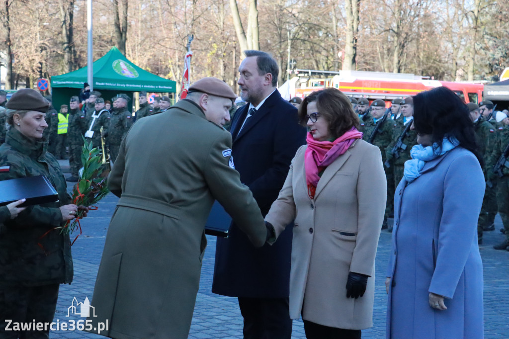 Fotorelacja: Uroczysta Przysięga Wojskowa Żołnierzy 13 Śląskiej Brygady Obrony Terytorialnej