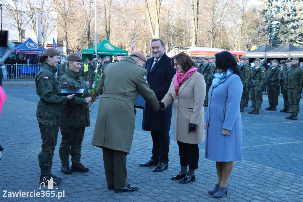 Fotorelacja: Uroczysta Przysięga Wojskowa Żołnierzy 13 Śląskiej Brygady Obrony Terytorialnej