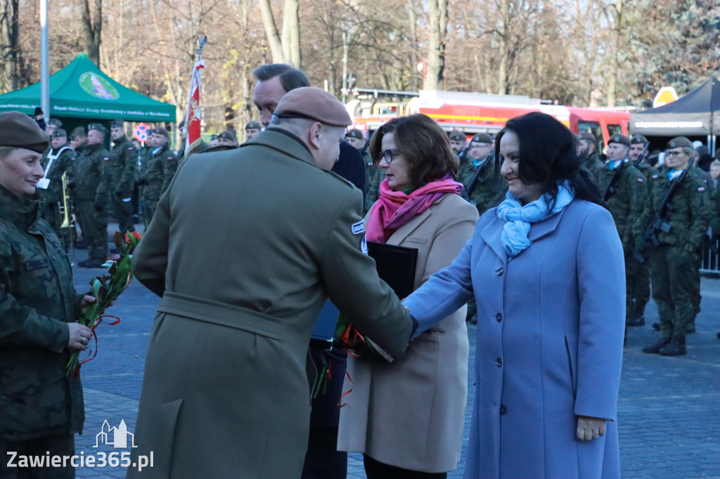 Fotorelacja: Uroczysta Przysięga Wojskowa Żołnierzy 13 Śląskiej Brygady Obrony Terytorialnej