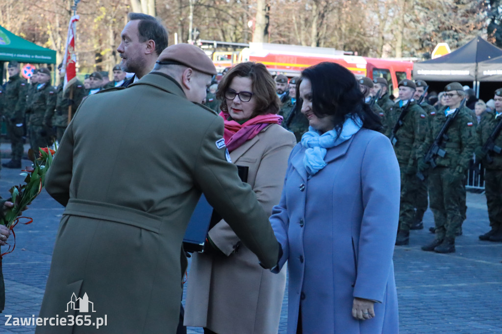 Fotorelacja: Uroczysta Przysięga Wojskowa Żołnierzy 13 Śląskiej Brygady Obrony Terytorialnej