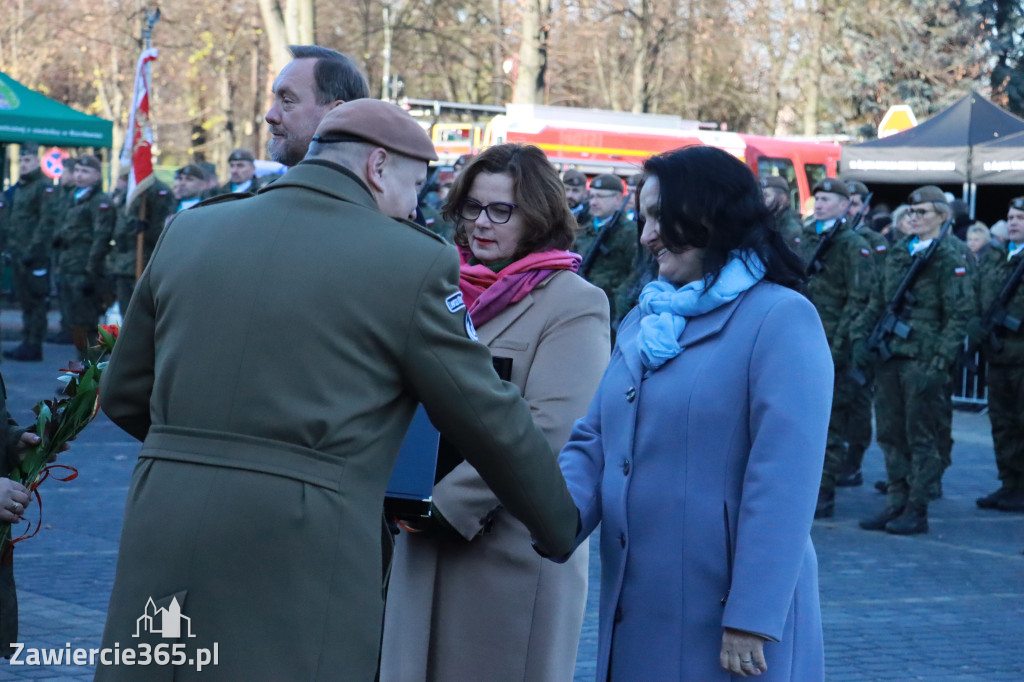 Fotorelacja: Uroczysta Przysięga Wojskowa Żołnierzy 13 Śląskiej Brygady Obrony Terytorialnej