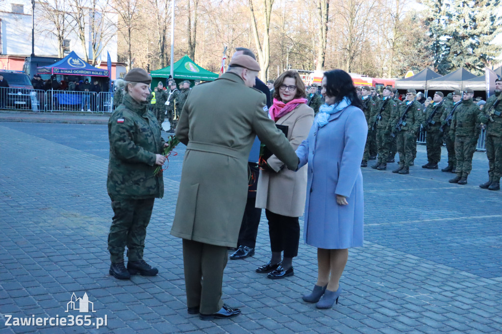 Fotorelacja: Uroczysta Przysięga Wojskowa Żołnierzy 13 Śląskiej Brygady Obrony Terytorialnej