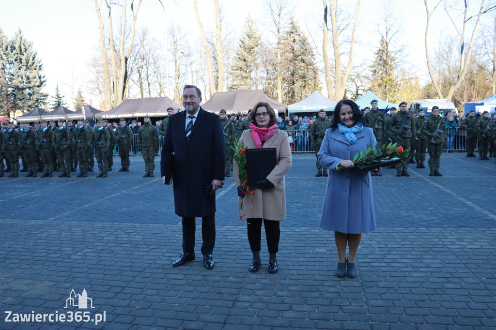 Fotorelacja: Uroczysta Przysięga Wojskowa Żołnierzy 13 Śląskiej Brygady Obrony Terytorialnej