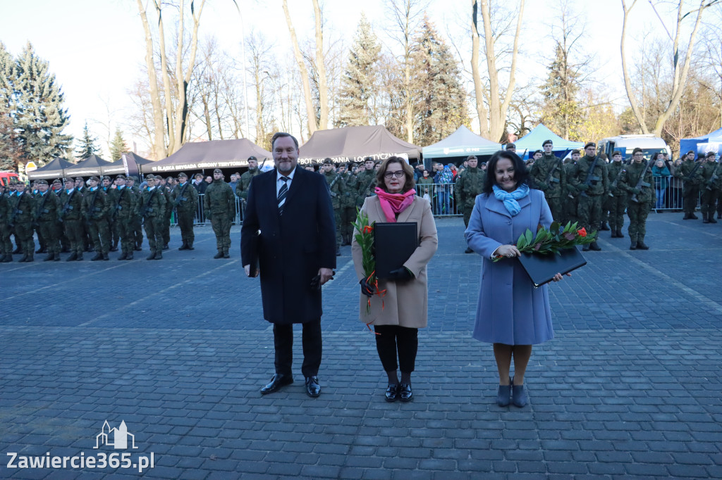 Fotorelacja: Uroczysta Przysięga Wojskowa Żołnierzy 13 Śląskiej Brygady Obrony Terytorialnej