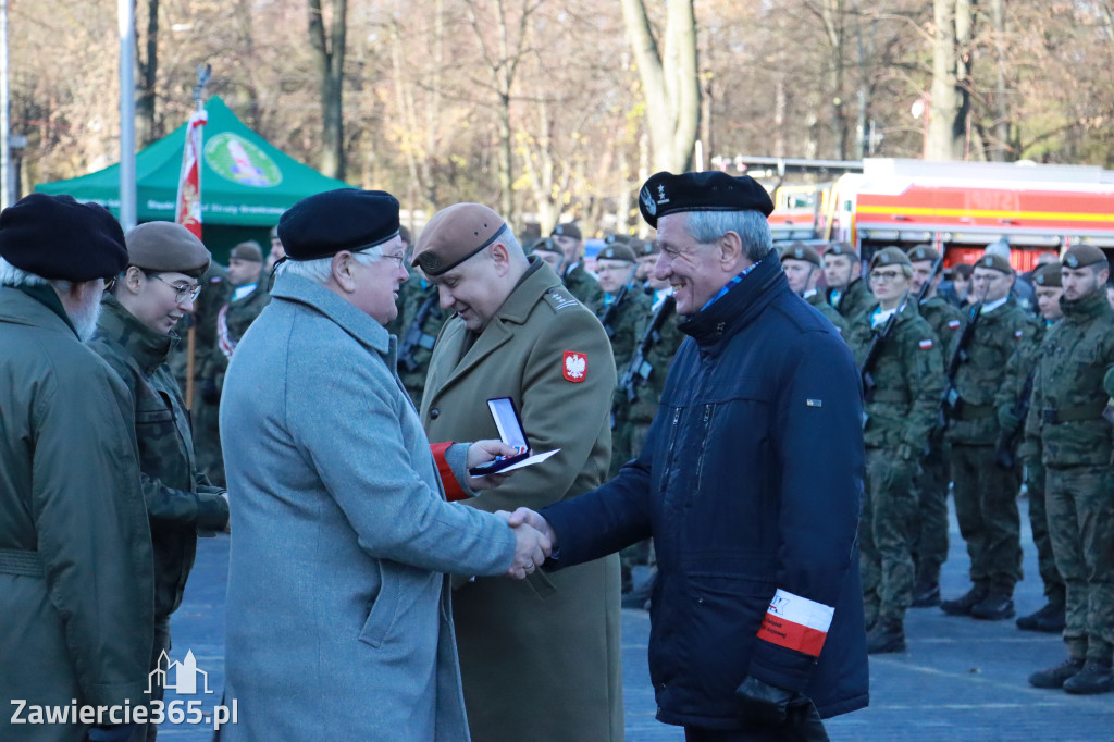 Fotorelacja: Uroczysta Przysięga Wojskowa Żołnierzy 13 Śląskiej Brygady Obrony Terytorialnej