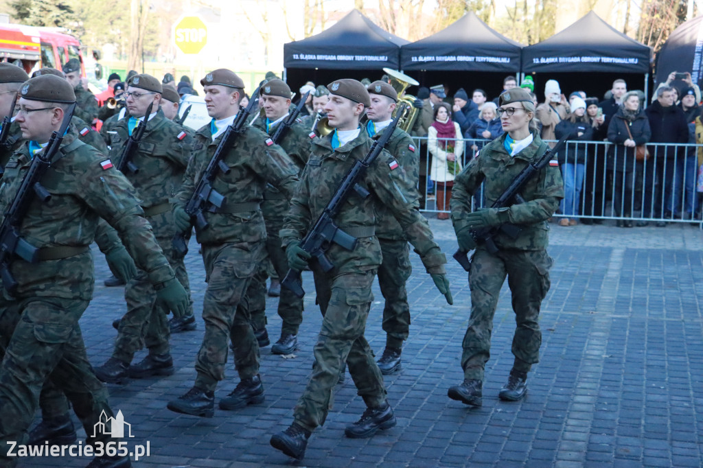 Fotorelacja: Uroczysta Przysięga Wojskowa Żołnierzy 13 Śląskiej Brygady Obrony Terytorialnej