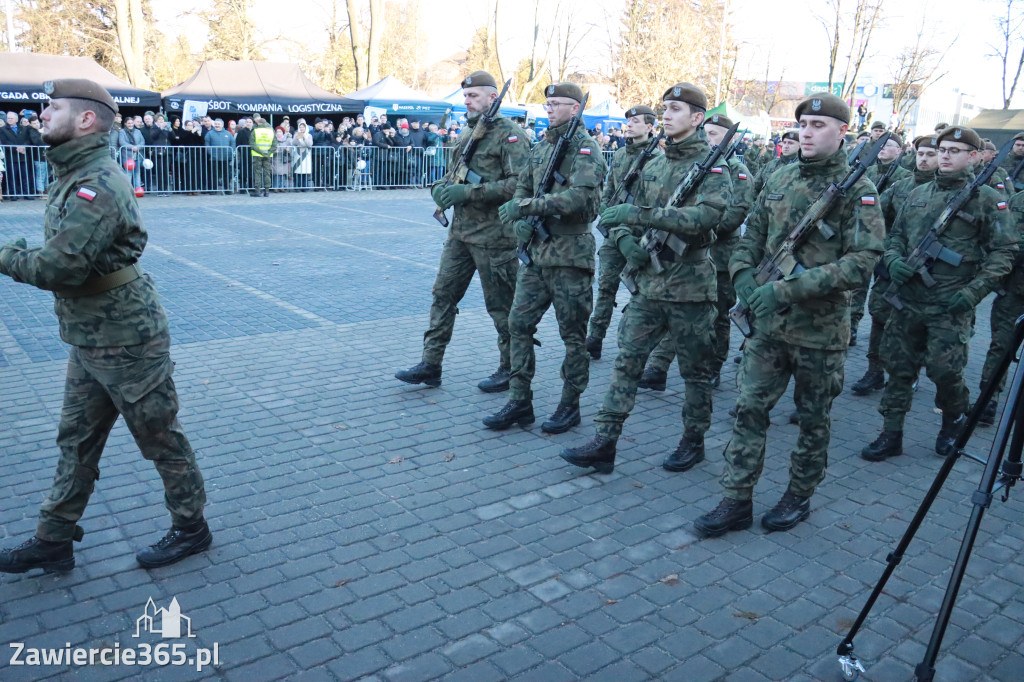 Fotorelacja: Uroczysta Przysięga Wojskowa Żołnierzy 13 Śląskiej Brygady Obrony Terytorialnej