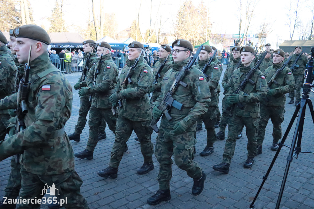 Fotorelacja: Uroczysta Przysięga Wojskowa Żołnierzy 13 Śląskiej Brygady Obrony Terytorialnej