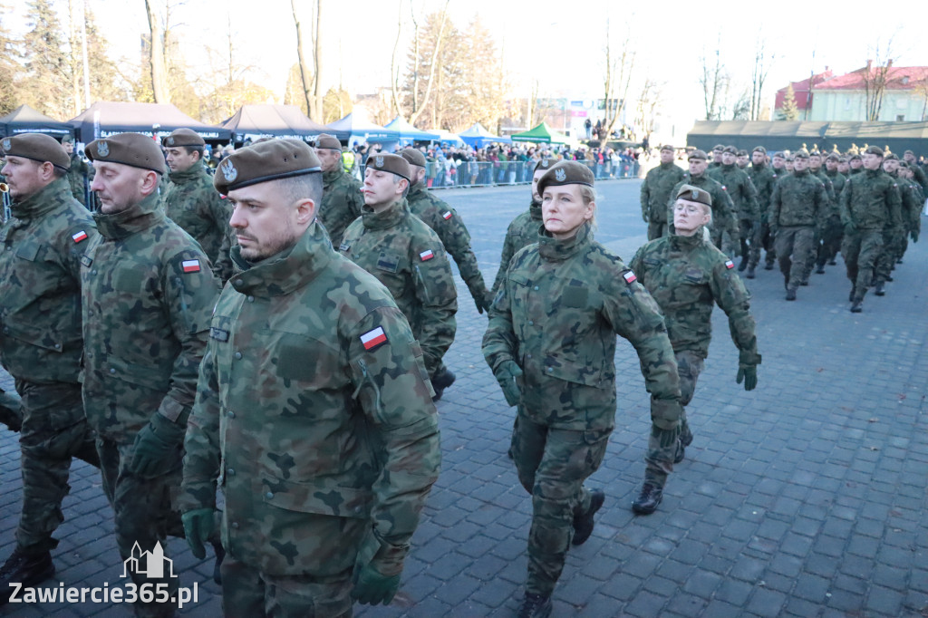 Fotorelacja: Uroczysta Przysięga Wojskowa Żołnierzy 13 Śląskiej Brygady Obrony Terytorialnej