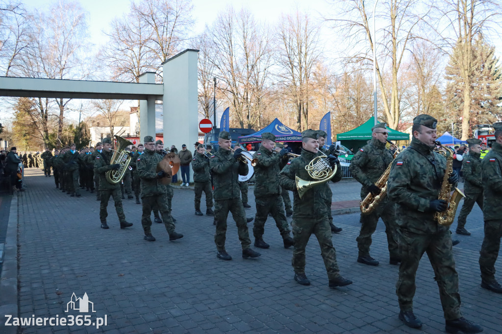 Fotorelacja: Uroczysta Przysięga Wojskowa Żołnierzy 13 Śląskiej Brygady Obrony Terytorialnej