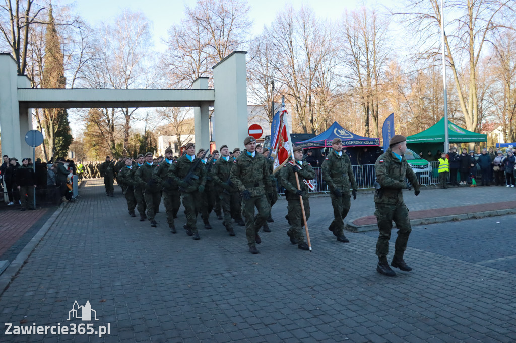 Fotorelacja: Uroczysta Przysięga Wojskowa Żołnierzy 13 Śląskiej Brygady Obrony Terytorialnej