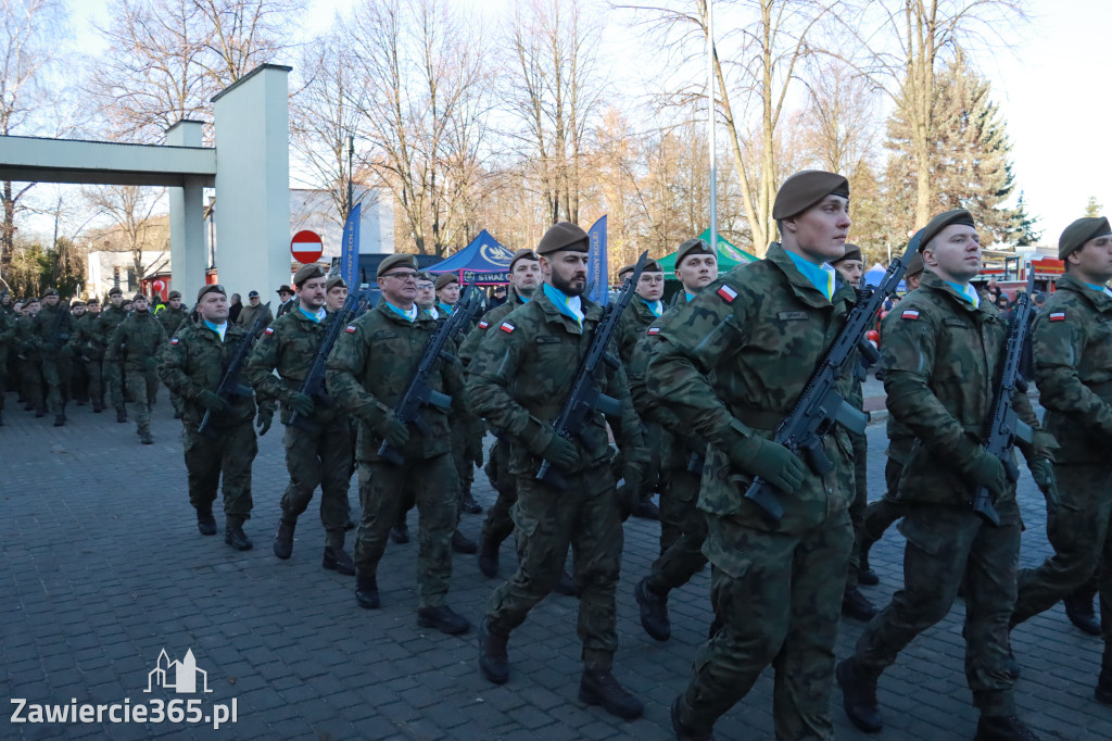 Fotorelacja: Uroczysta Przysięga Wojskowa Żołnierzy 13 Śląskiej Brygady Obrony Terytorialnej