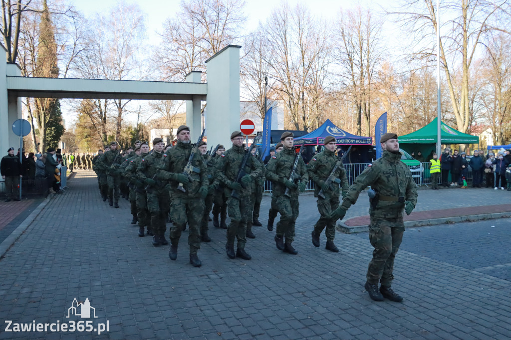 Fotorelacja: Uroczysta Przysięga Wojskowa Żołnierzy 13 Śląskiej Brygady Obrony Terytorialnej