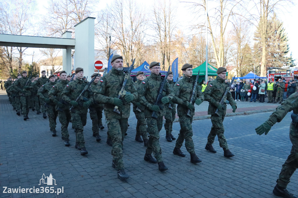 Fotorelacja: Uroczysta Przysięga Wojskowa Żołnierzy 13 Śląskiej Brygady Obrony Terytorialnej