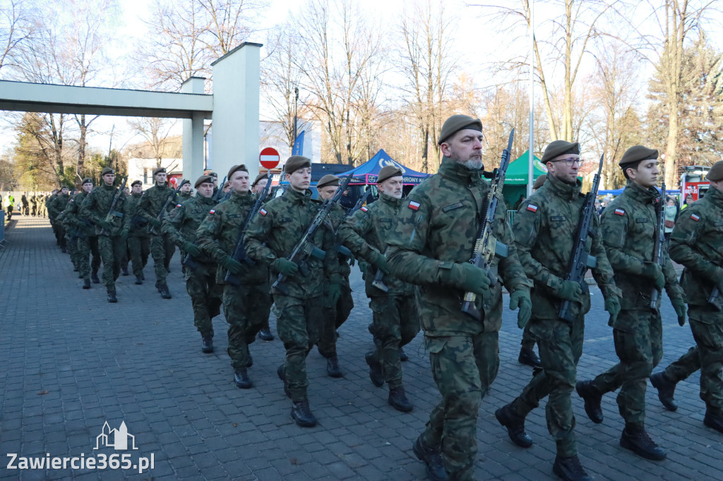 Fotorelacja: Uroczysta Przysięga Wojskowa Żołnierzy 13 Śląskiej Brygady Obrony Terytorialnej