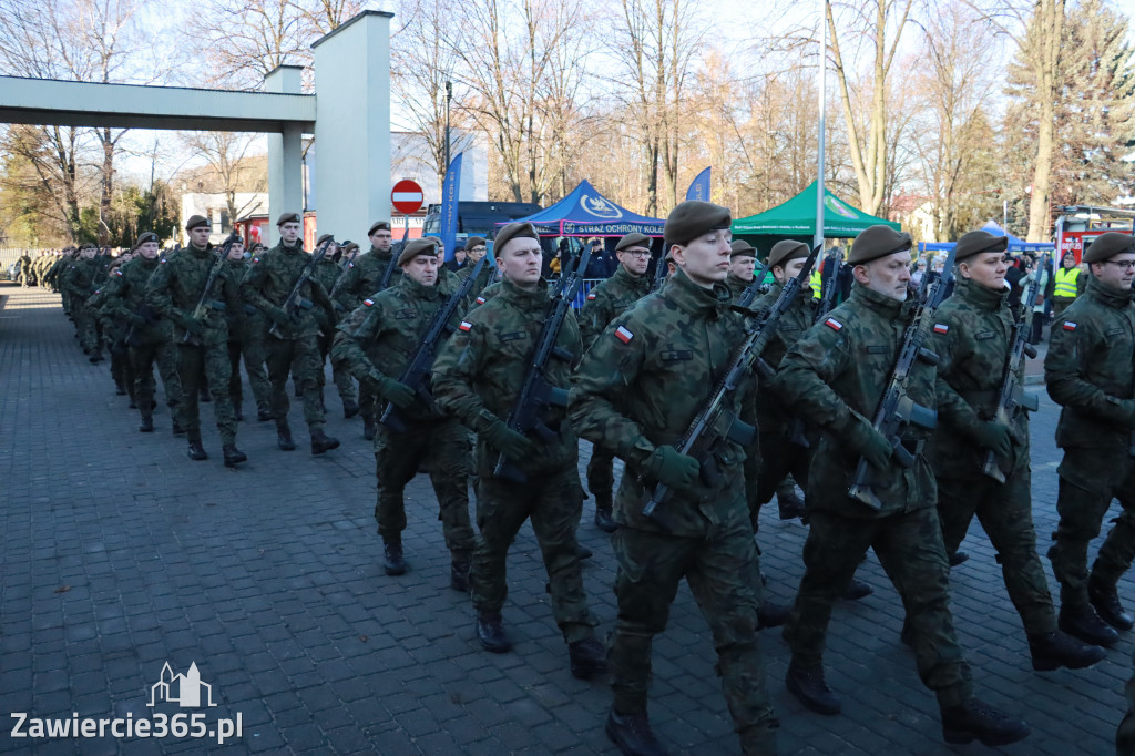 Fotorelacja: Uroczysta Przysięga Wojskowa Żołnierzy 13 Śląskiej Brygady Obrony Terytorialnej