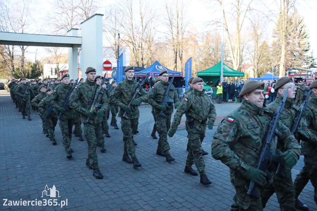 Fotorelacja: Uroczysta Przysięga Wojskowa Żołnierzy 13 Śląskiej Brygady Obrony Terytorialnej