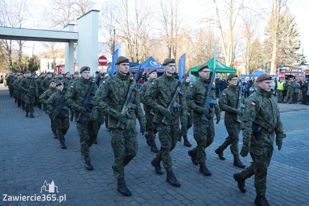 Fotorelacja: Uroczysta Przysięga Wojskowa Żołnierzy 13 Śląskiej Brygady Obrony Terytorialnej