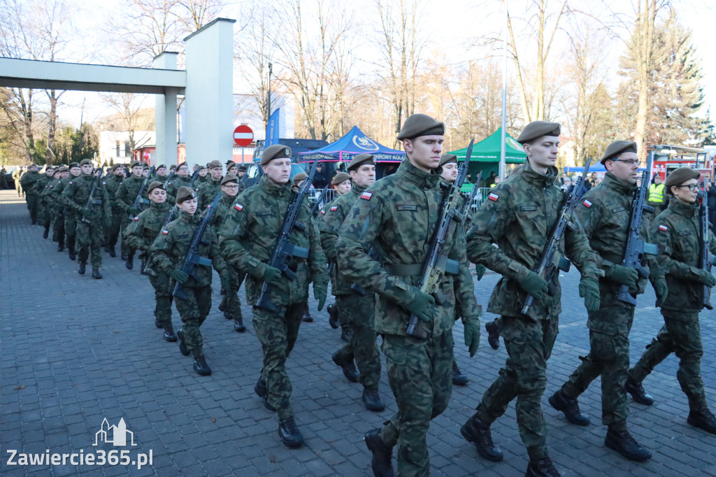 Fotorelacja: Uroczysta Przysięga Wojskowa Żołnierzy 13 Śląskiej Brygady Obrony Terytorialnej