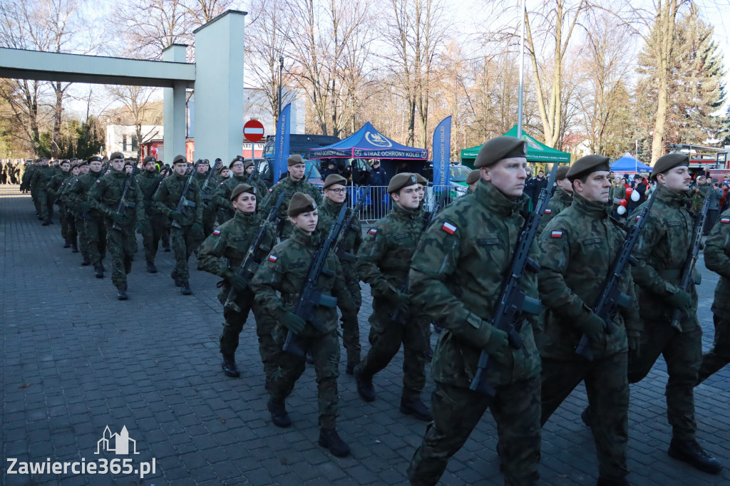 Fotorelacja: Uroczysta Przysięga Wojskowa Żołnierzy 13 Śląskiej Brygady Obrony Terytorialnej