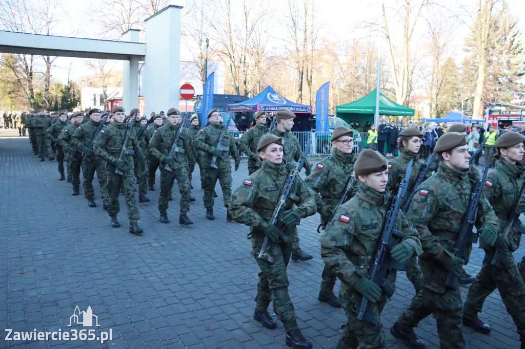 Fotorelacja: Uroczysta Przysięga Wojskowa Żołnierzy 13 Śląskiej Brygady Obrony Terytorialnej