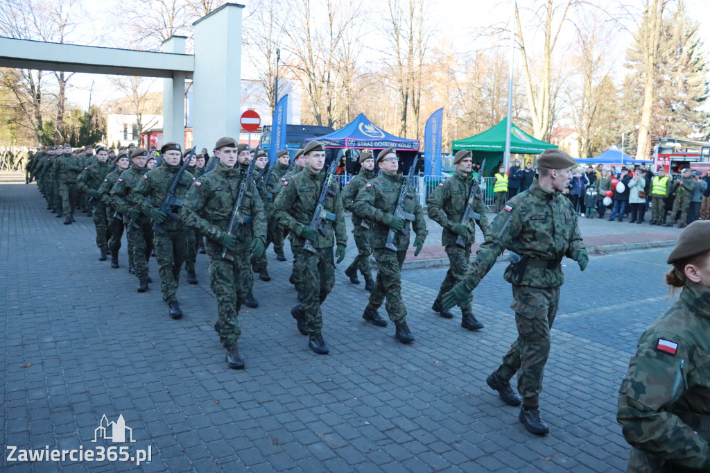 Fotorelacja: Uroczysta Przysięga Wojskowa Żołnierzy 13 Śląskiej Brygady Obrony Terytorialnej