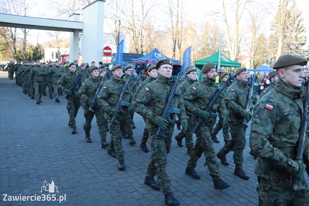 Fotorelacja: Uroczysta Przysięga Wojskowa Żołnierzy 13 Śląskiej Brygady Obrony Terytorialnej