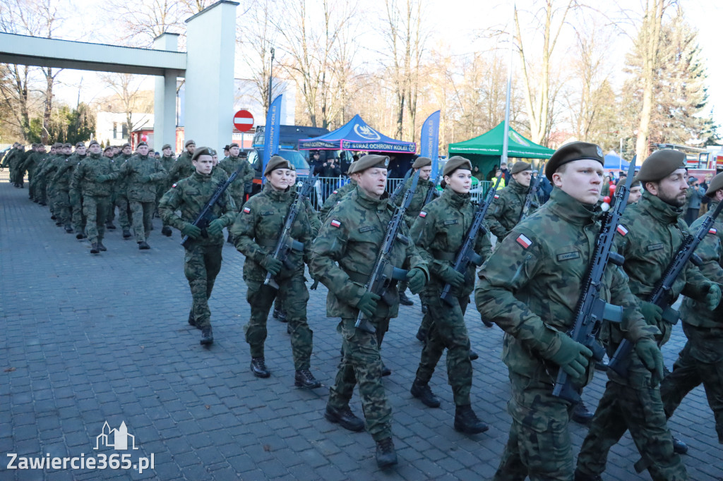 Fotorelacja: Uroczysta Przysięga Wojskowa Żołnierzy 13 Śląskiej Brygady Obrony Terytorialnej