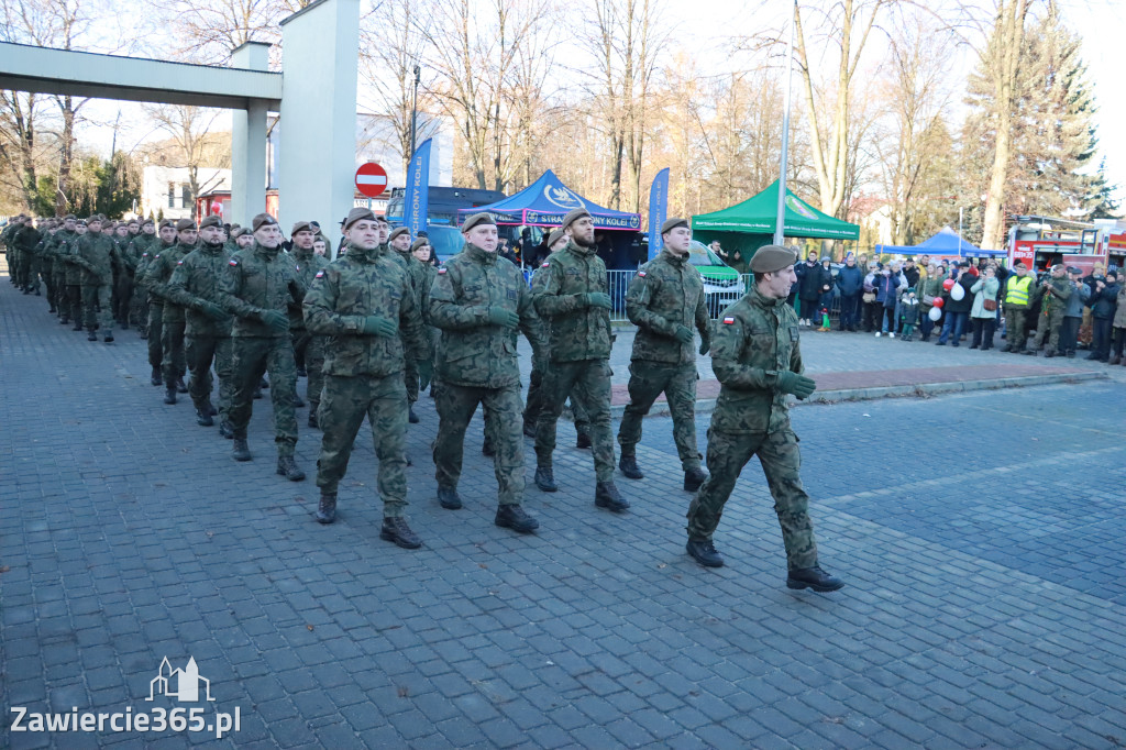 Fotorelacja: Uroczysta Przysięga Wojskowa Żołnierzy 13 Śląskiej Brygady Obrony Terytorialnej