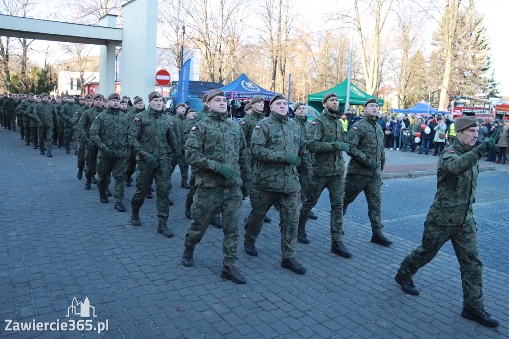 Fotorelacja: Uroczysta Przysięga Wojskowa Żołnierzy 13 Śląskiej Brygady Obrony Terytorialnej