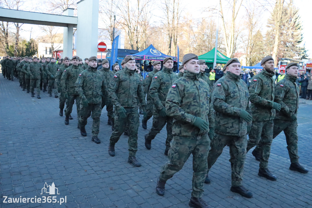 Fotorelacja: Uroczysta Przysięga Wojskowa Żołnierzy 13 Śląskiej Brygady Obrony Terytorialnej