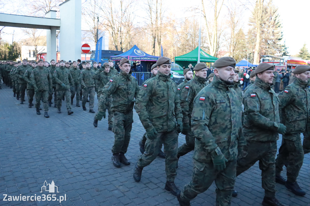 Fotorelacja: Uroczysta Przysięga Wojskowa Żołnierzy 13 Śląskiej Brygady Obrony Terytorialnej