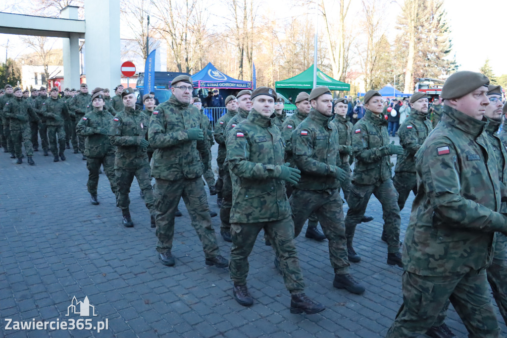 Fotorelacja: Uroczysta Przysięga Wojskowa Żołnierzy 13 Śląskiej Brygady Obrony Terytorialnej