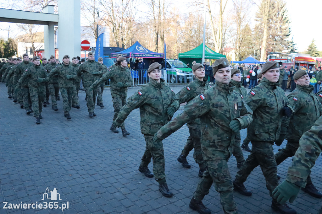 Fotorelacja: Uroczysta Przysięga Wojskowa Żołnierzy 13 Śląskiej Brygady Obrony Terytorialnej