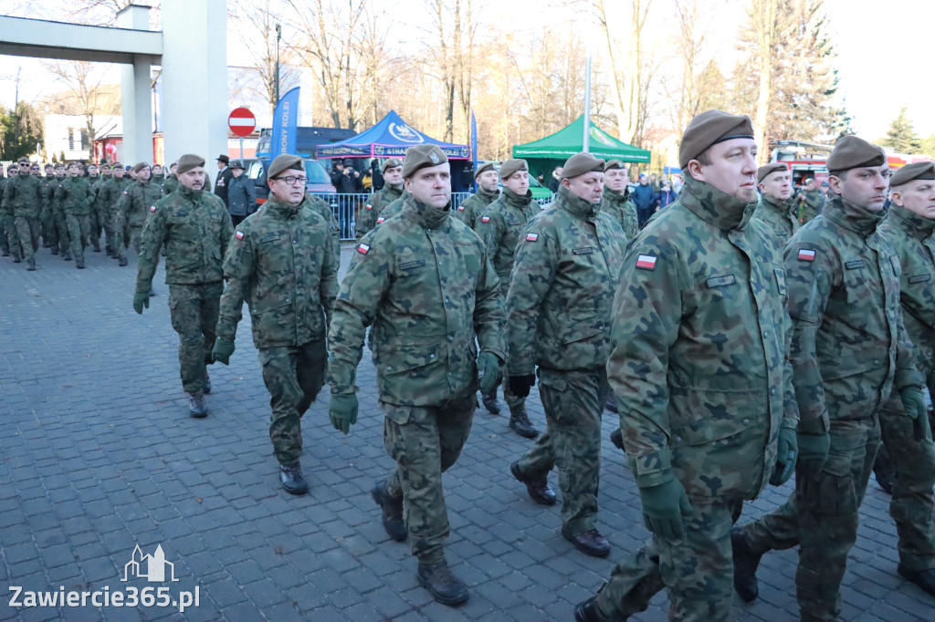 Fotorelacja: Uroczysta Przysięga Wojskowa Żołnierzy 13 Śląskiej Brygady Obrony Terytorialnej