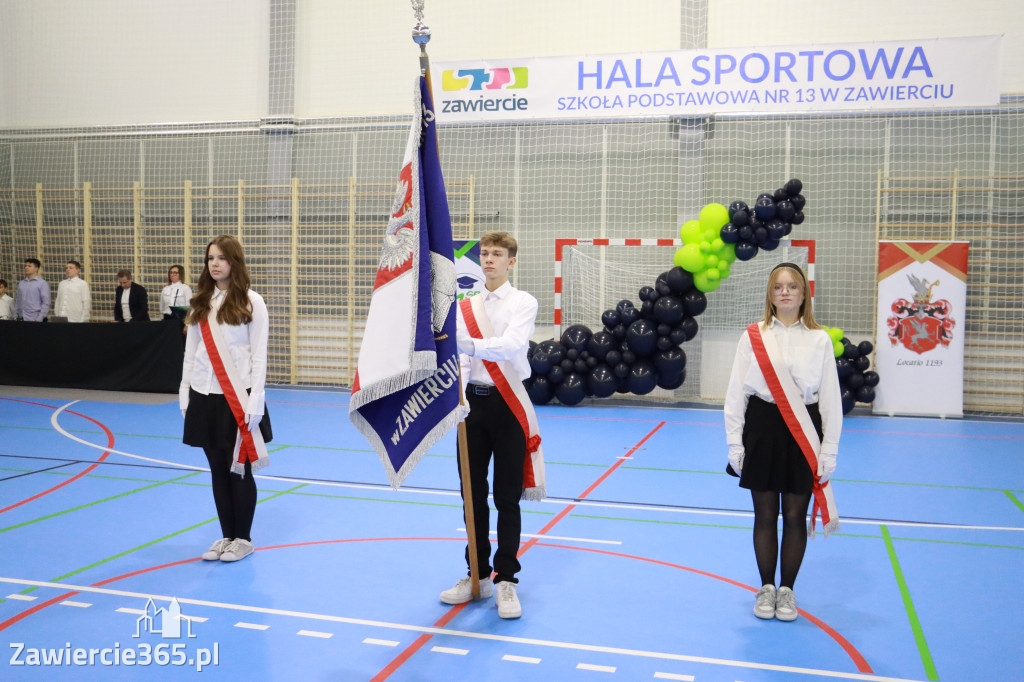 Fotorelacja: Uroczyste otwarcie hali sportowej przy Sp13 w Zawierciu