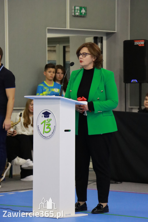 Fotorelacja: Uroczyste otwarcie hali sportowej przy Sp13 w Zawierciu