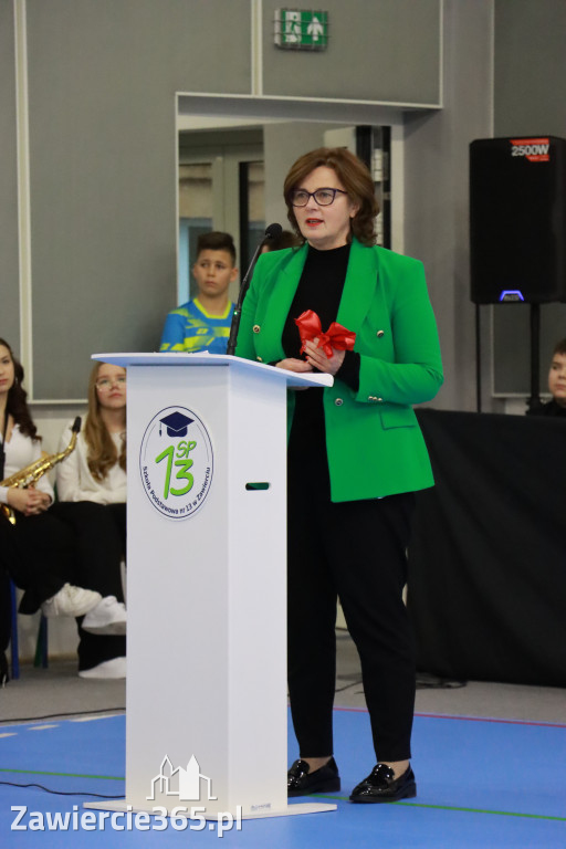 Fotorelacja: Uroczyste otwarcie hali sportowej przy Sp13 w Zawierciu
