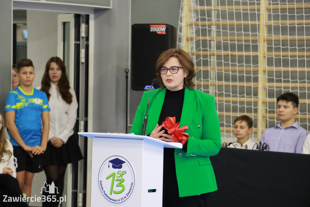 Fotorelacja: Uroczyste otwarcie hali sportowej przy Sp13 w Zawierciu