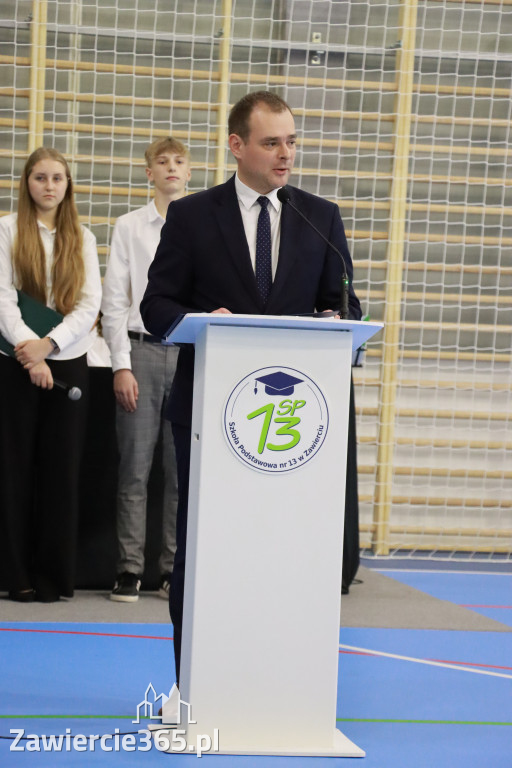 Fotorelacja: Uroczyste otwarcie hali sportowej przy Sp13 w Zawierciu