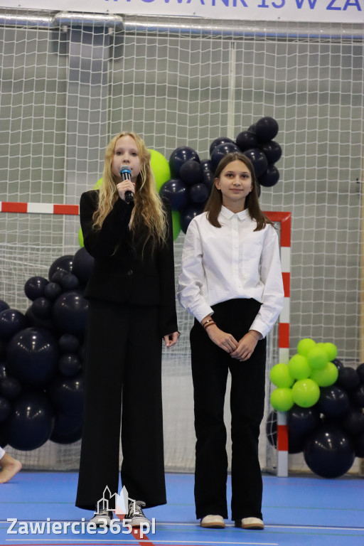 Fotorelacja: Uroczyste otwarcie hali sportowej przy Sp13 w Zawierciu