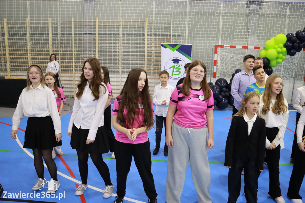 Fotorelacja: Uroczyste otwarcie hali sportowej przy Sp13 w Zawierciu