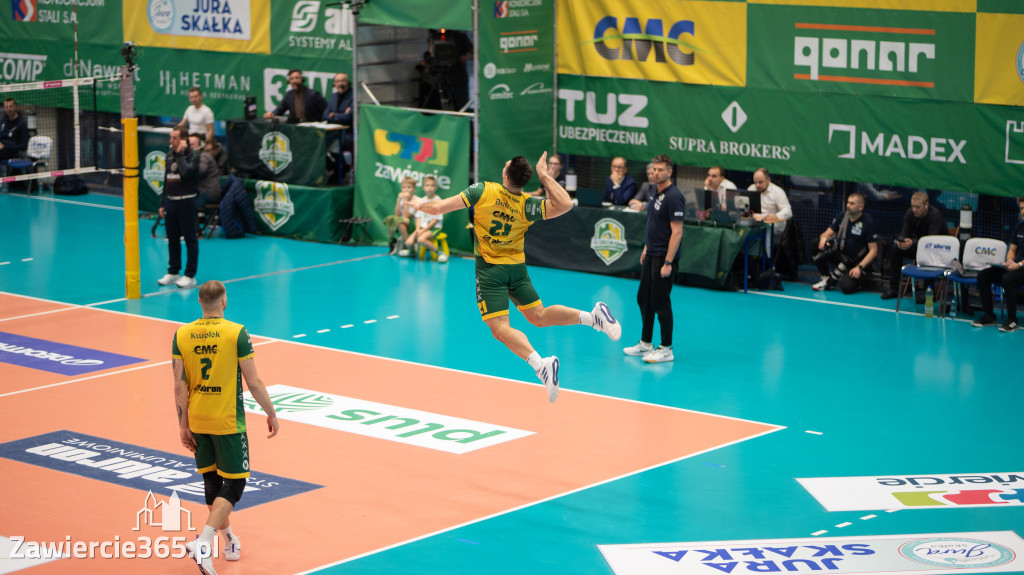 Fotorelacja: PGE Projekt pokonany w Zawierciu Foto. Dawid Trzybiński