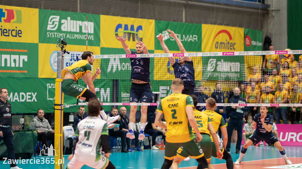 Fotorelacja: PGE Projekt pokonany w Zawierciu Foto. Dawid Trzybiński