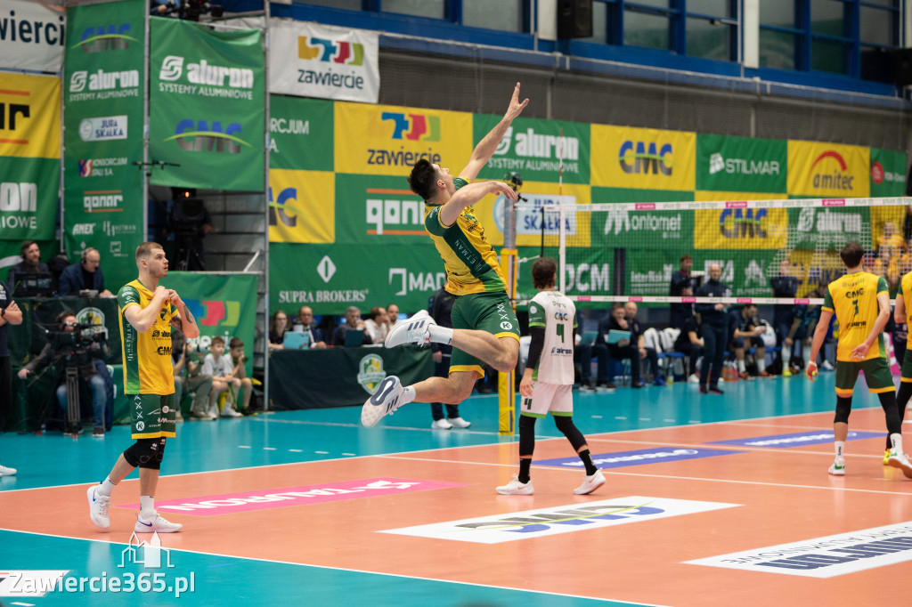 Fotorelacja: PGE Projekt pokonany w Zawierciu Foto. Dawid Trzybiński